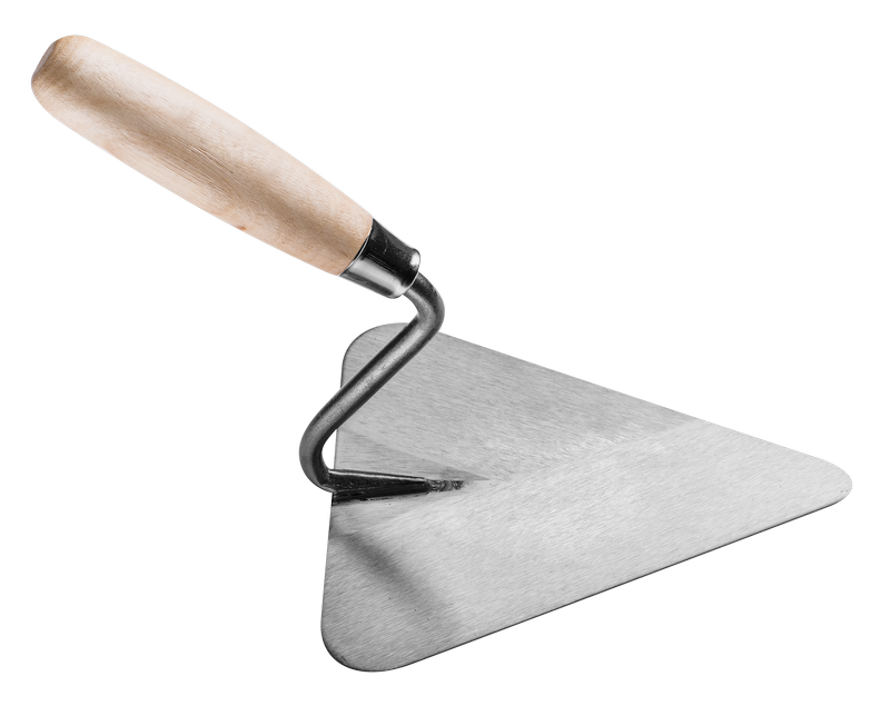 Lyžica trojuholníková drevená rukoväť 20cm