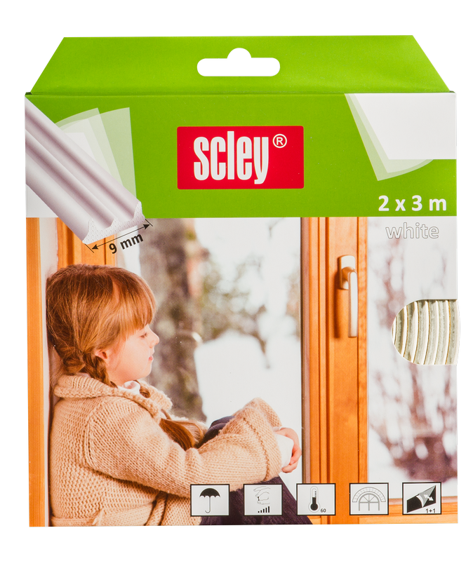 Samolepiace tesniace pásky - biela