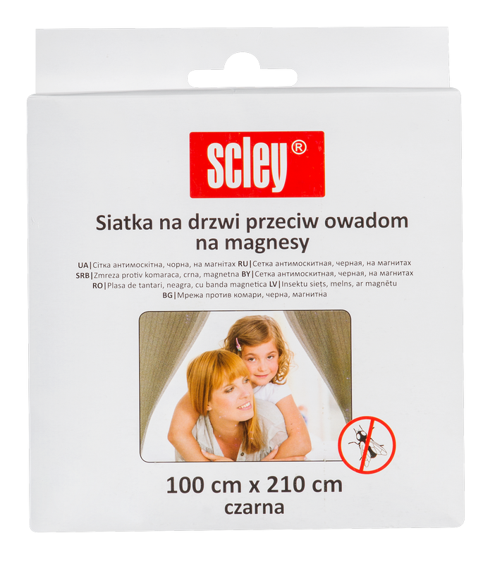 Ochranná sieťka proti komárom s magnetami 100cm x 220cm