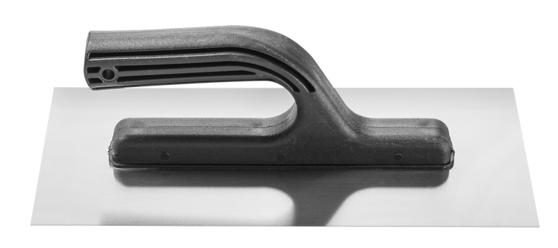 Hladítko z nehrdzavejúcej ocele plastová rukoväť séria 33 13cm x 27cm