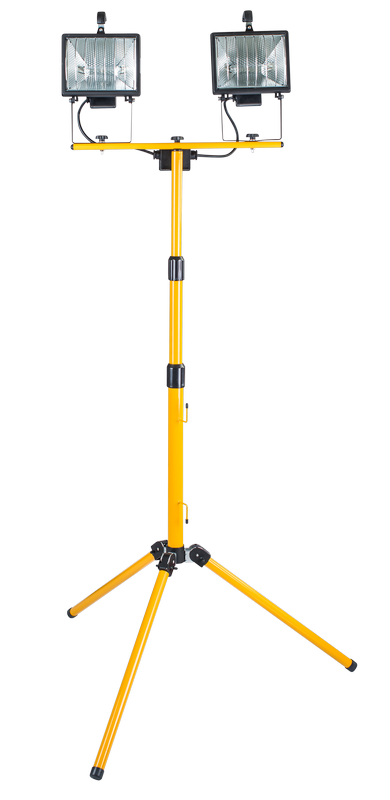 Halogénová lampa stojanová 2 x 500W