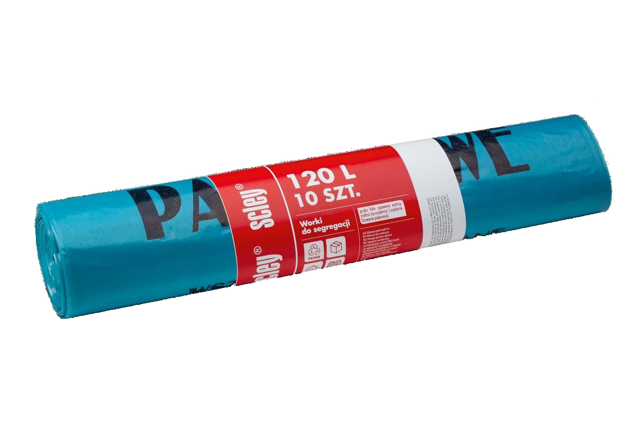 Vrecia na odpad  120L LDPE 0,04mm